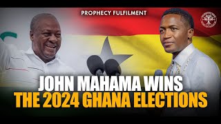 John Mahama Wins the 2024 Ghana Elections | Prophet Uebert Angel