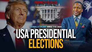 WATCH‼️ DONALD TRUMP 2024 WIN 🇺🇸 prophesied by Prophet UEBERT ANGEL before it happened